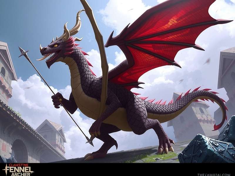 Fennel Dragon Archer Game Screenshot