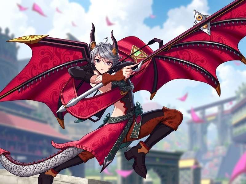 Fennel Dragon Archer Concept Art